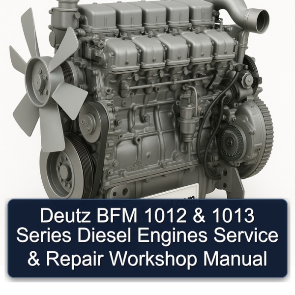 Deutz BFM 1012 & 1013 Series Diesel Engines Service & Repair Workshop Manual