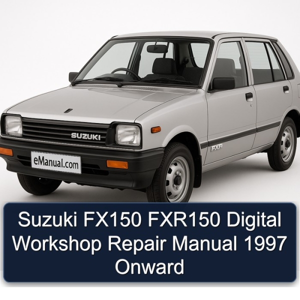 Suzuki FX150 FXR150 Digital Workshop Repair Manual 1997 Onward