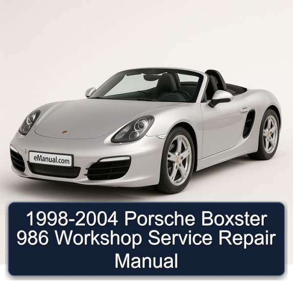 1998-2004 Porsche Boxster 986 Workshop Service Repair Manual