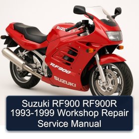 Suzuki RF900 RF900R 1993-1999 Workshop Repair Service Manual