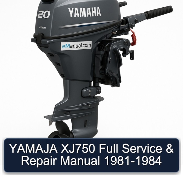 YAMAJA XJ750 Full Service & Repair Manual 1981-1984