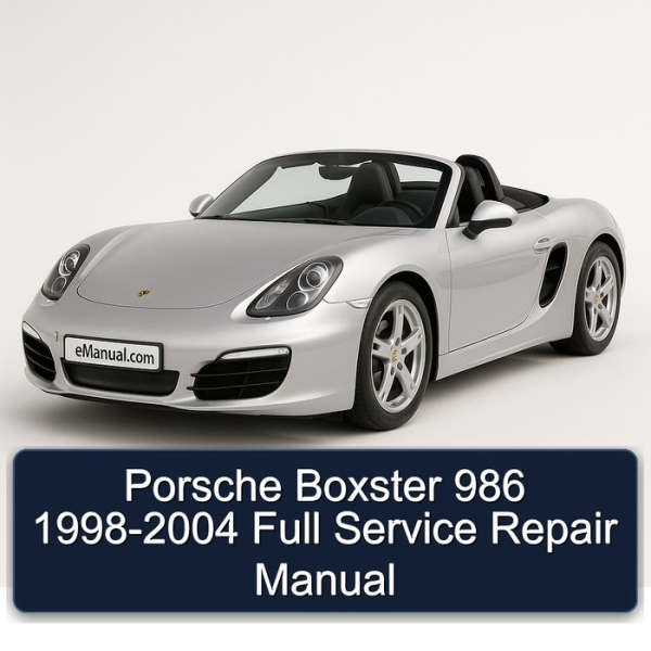 Porsche Boxster 986 1998-2004 Full Service Repair Manual