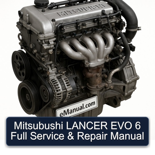 Mitsubushi LANCER EVO 6 Full Service & Repair Manual