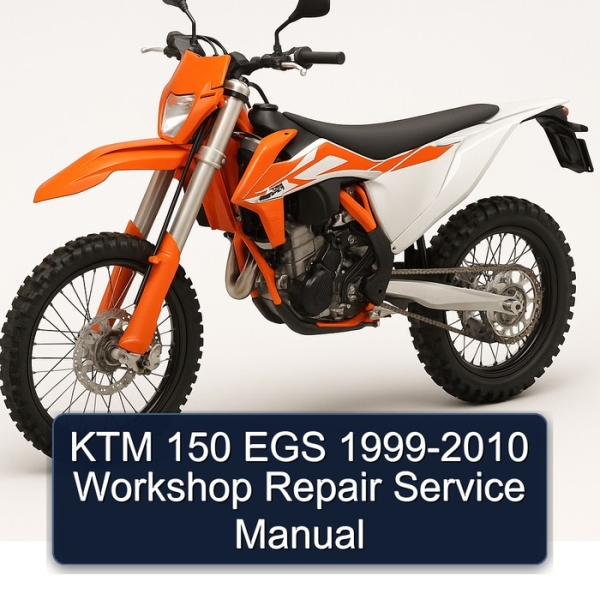 KTM 150 EGS 1999-2010 Workshop Repair Service Manual