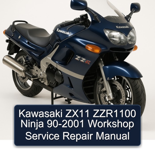 Kawasaki ZX11 ZZR1100 Ninja 90-2001 Workshop Service Repair Manual