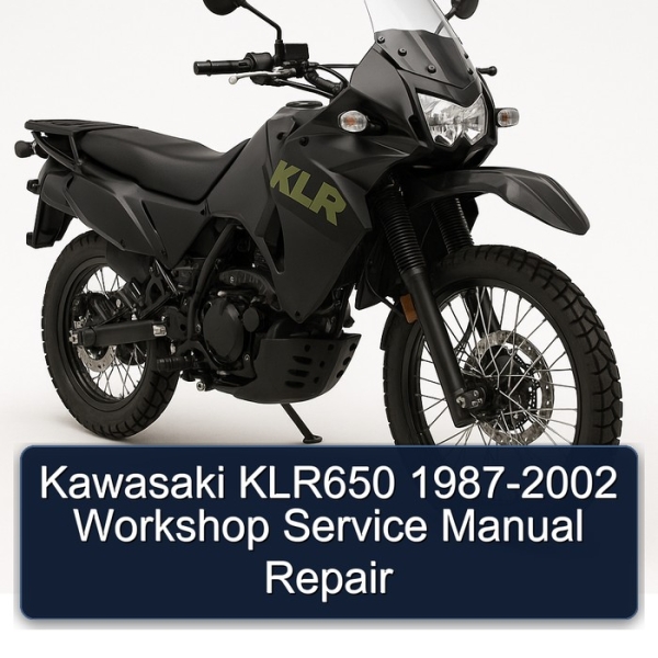 Kawasaki KLR650 1987-2002 Workshop Service Manual Repair