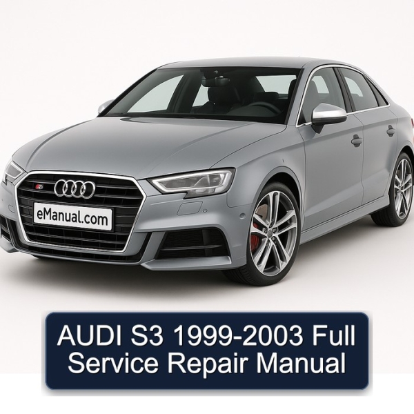 AUDI S3 1999-2003 Full Service Repair Manual