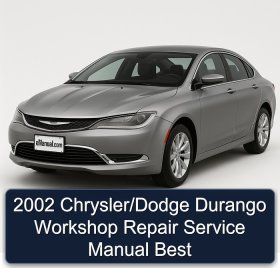 2002 Chrysler/Dodge Durango Workshop Repair Service Manual Best