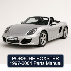 PORSCHE BOXSTER 1997-2004 Parts Manual