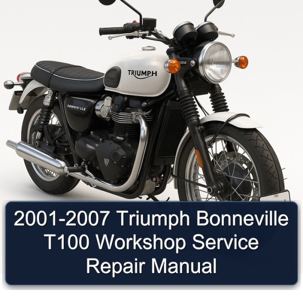 2001-2007 Triumph Bonneville T100 Workshop Service Repair Manual