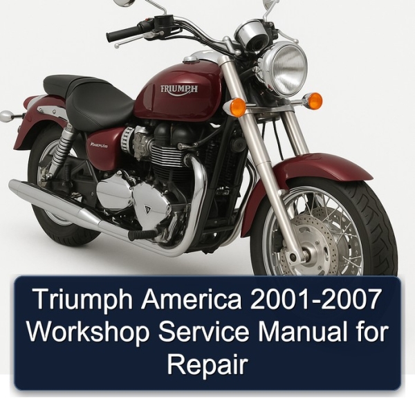 Triumph America 2001-2007 Workshop Service Manual for Repair