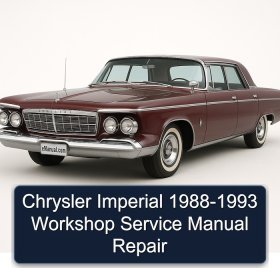 Chrysler Imperial 1988-1993 Workshop Service Manual Repair