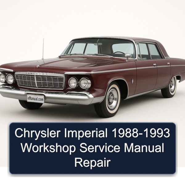 Chrysler Imperial 1988-1993 Workshop Service Manual Repair