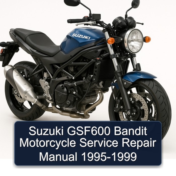Suzuki GSF600 Bandit Motorcycle Service Repair Manual 1995-1999