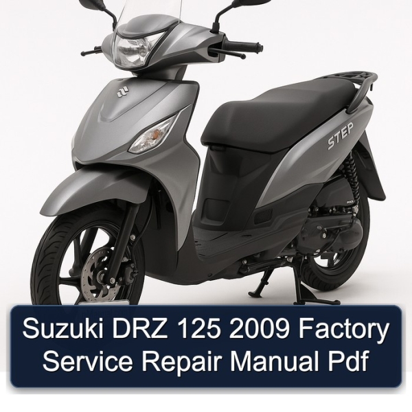 Suzuki DRZ 125 2009 Factory Service Repair Manual Pdf
