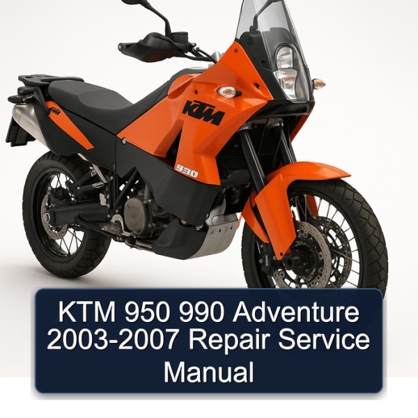 KTM 950 990 Adventure 2003-2007 Repair Service Manual