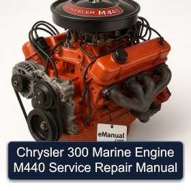 Chrysler 300 Marine Engine M440 Service Repair Manual