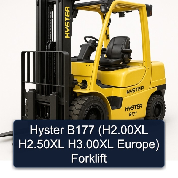 Hyster B177 (H2.00XL H2.50XL H3.00XL Europe) Forklift