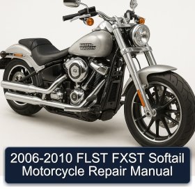 2006-2010 FLST FXST Softail Motorcycle Repair Manual