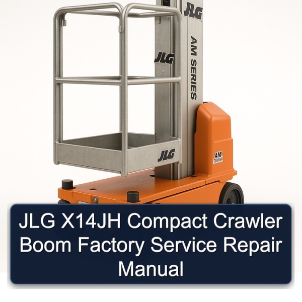 JLG X14JH Compact Crawler Boom Factory Service Repair Manual