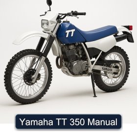Yamaha TT 350 Manual