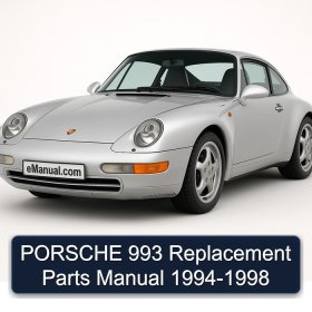 PORSCHE 993 Replacement Parts Manual 1994-1998
