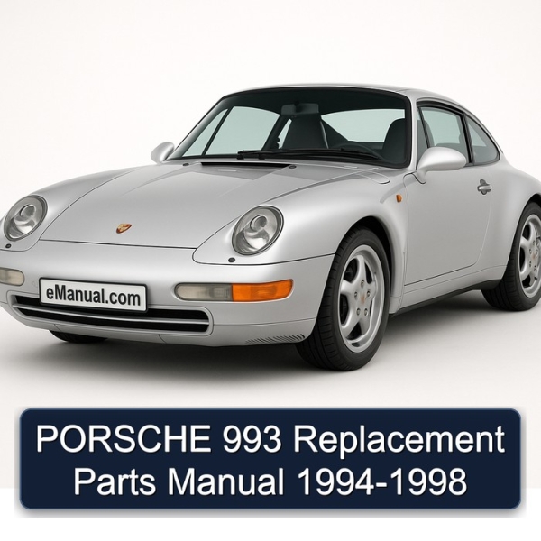 PORSCHE 993 Replacement Parts Manual 1994-1998