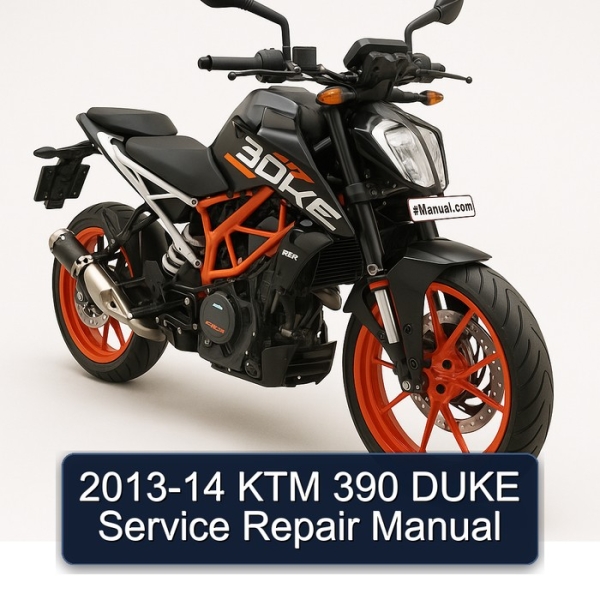 2013-14 KTM 390 DUKE Service Repair Manual
