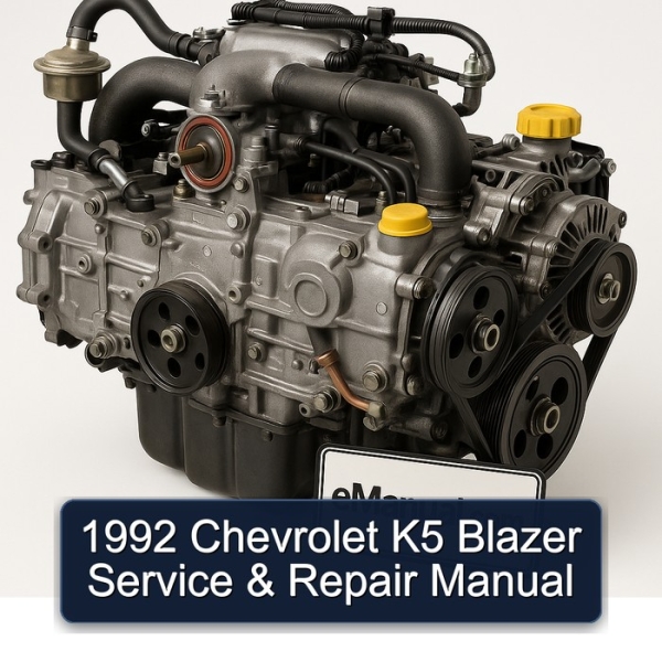 1992 Chevrolet K5 Blazer Service & Repair Manual