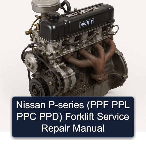 Nissan P-series (PPF PPL PPC PPD) Forklift Service Repair Manual