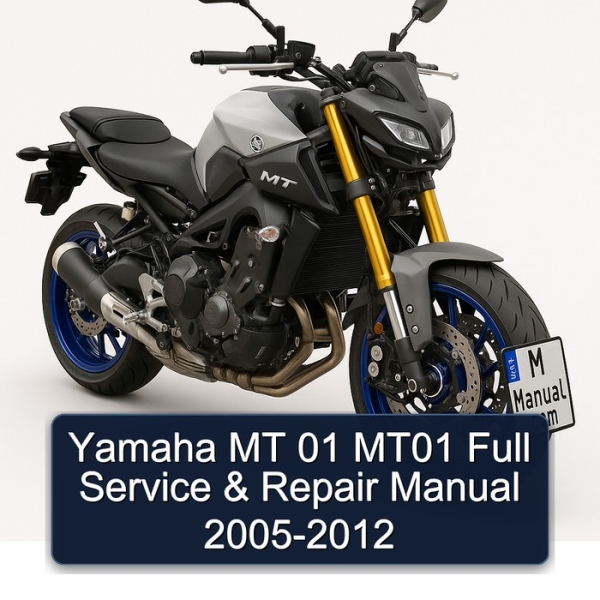 Yamaha MT 01 MT01 Full Service & Repair Manual 2005-2012