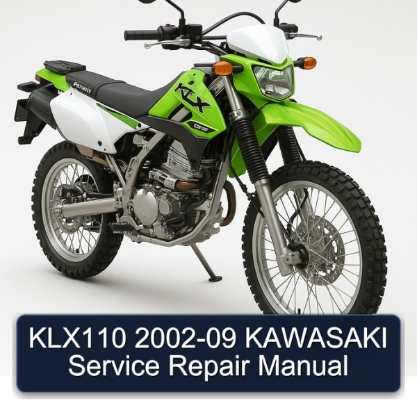 KLX110 2002-09 KAWASAKI Service Repair Manual