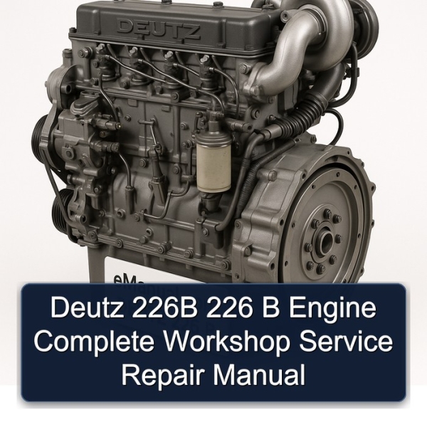 Deutz 226B 226 B Engine Complete Workshop Service Repair Manual