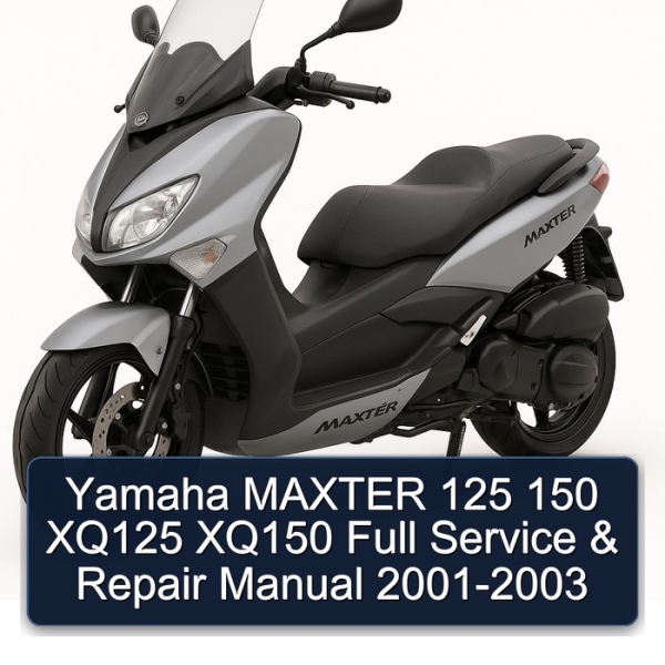 Yamaha MAXTER 125 150 XQ125 XQ150 Full Service & Repair Manual 2001-2003