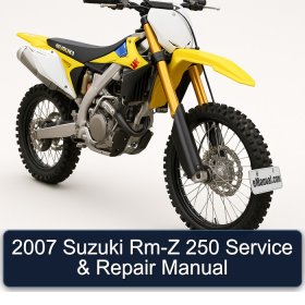 2007 Suzuki Rm-Z 250 Service & Repair Manual