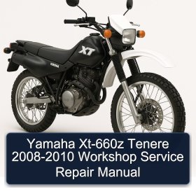 Yamaha Xt-660z Tenere 2008-2010 Workshop Service Repair Manual