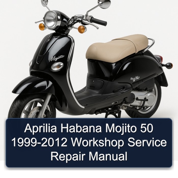 Aprilia Habana Mojito 50 1999-2012 Workshop Service Repair Manual