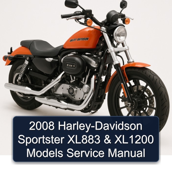 2008 Harley-Davidson Sportster XL883 & XL1200 Models Service Manual