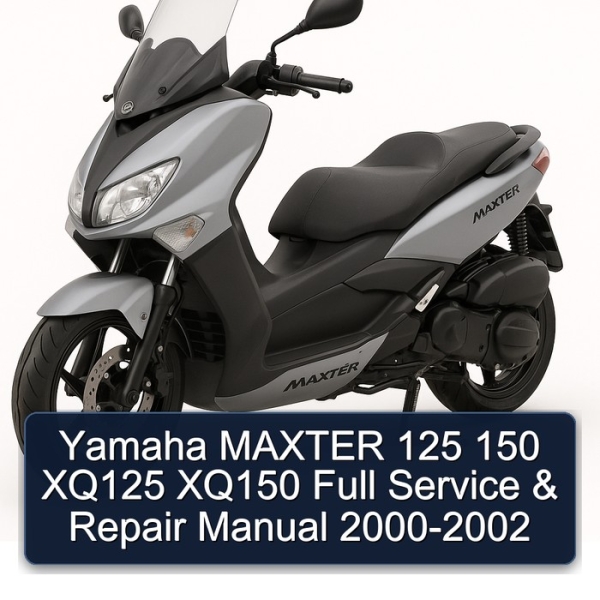 Yamaha MAXTER 125 150 XQ125 XQ150 Full Service & Repair Manual 2000-2002