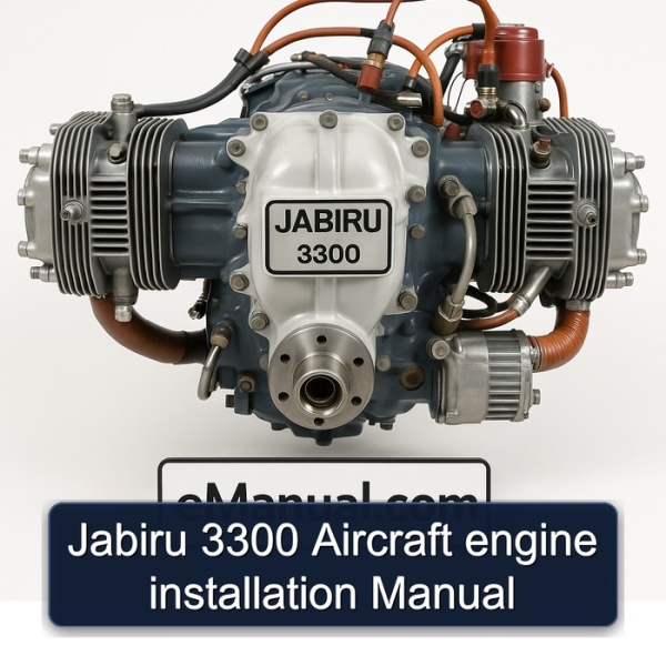 Jabiru 3300 Aircraft engine installation Manual