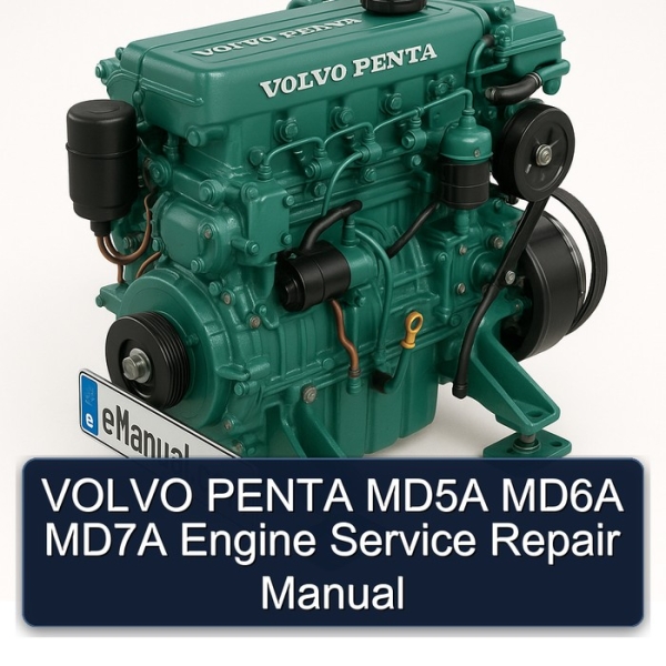 VOLVO PENTA MD5A MD6A MD7A Engine Service Repair Manual