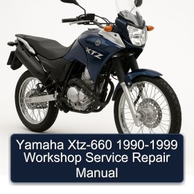 Yamaha Xtz-660 1990-1999 Workshop Service Repair Manual