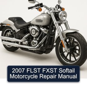 2007 FLST FXST Softail Motorcycle Repair Manual