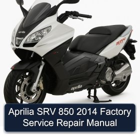 Aprilia SRV 850 2014 Factory Service Repair Manual