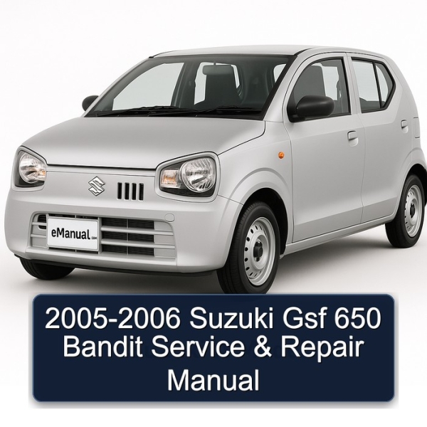 2005-2006 Suzuki Gsf 650 Bandit Service & Repair Manual