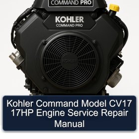 Kohler Command Model CV17 17HP Engine Service Repair Manual