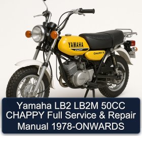 Yamaha LB2 LB2M 50CC CHAPPY Full Service & Repair Manual 1978-ONWARDS