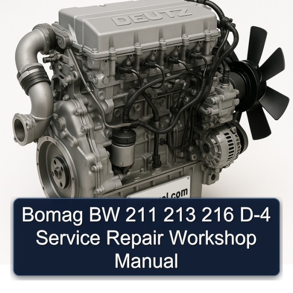 Bomag BW 211 213 216 D-4 Service Repair Workshop Manual