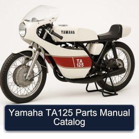 Yamaha TA125 Parts Manual Catalog