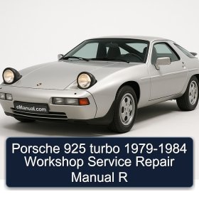 Porsche 925 turbo 1979-1984 Workshop Service Repair Manual R